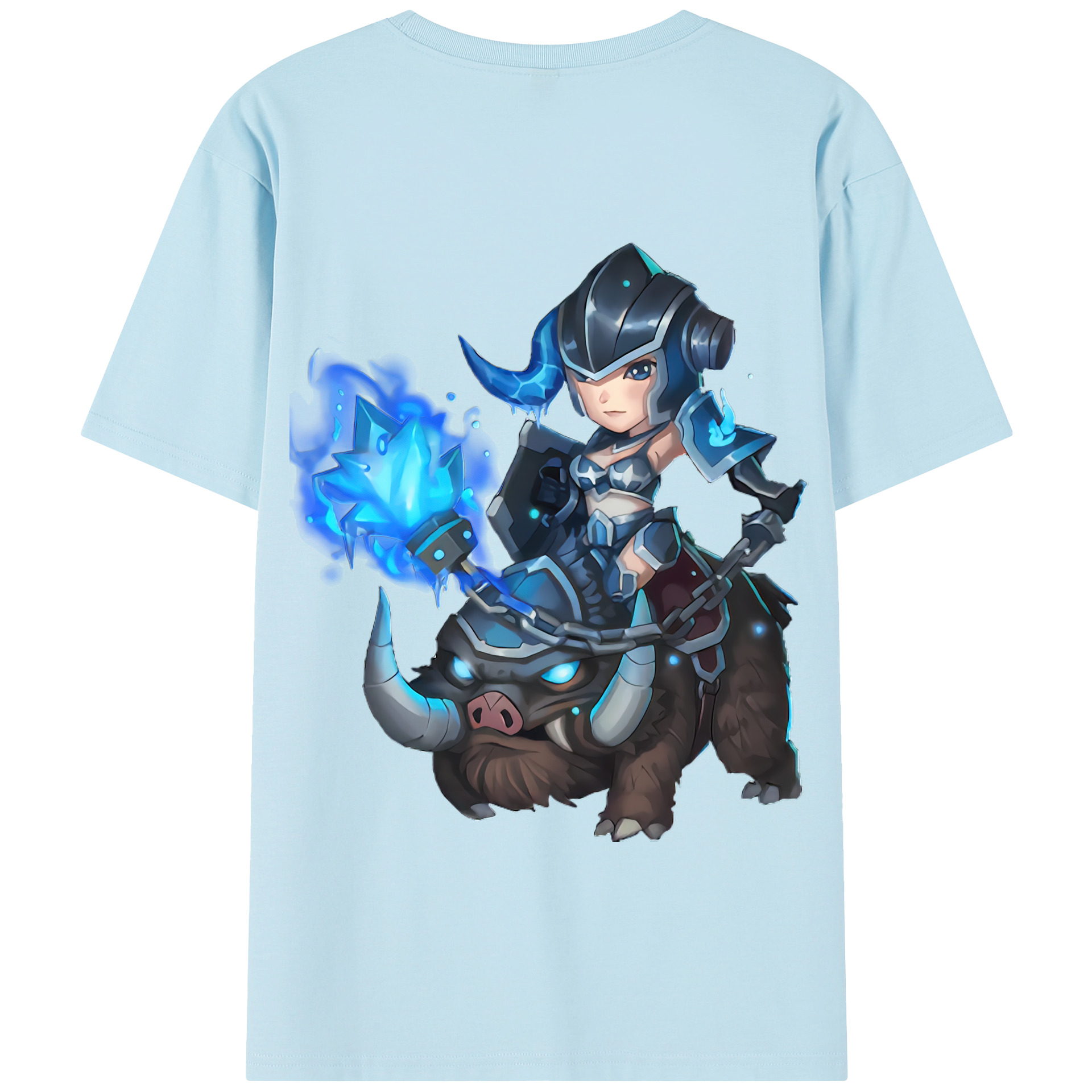 リーグ・オブ・レジェンド League of Legends LOL 綿100％半袖Tシャツ（背面プリント）